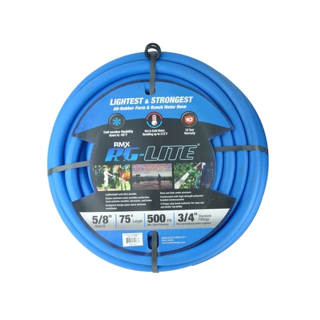 RMX INDUSTRIES Blubird Ag-Lite Bsal5875 Rubber Hot & Cold Water R BSAL5875